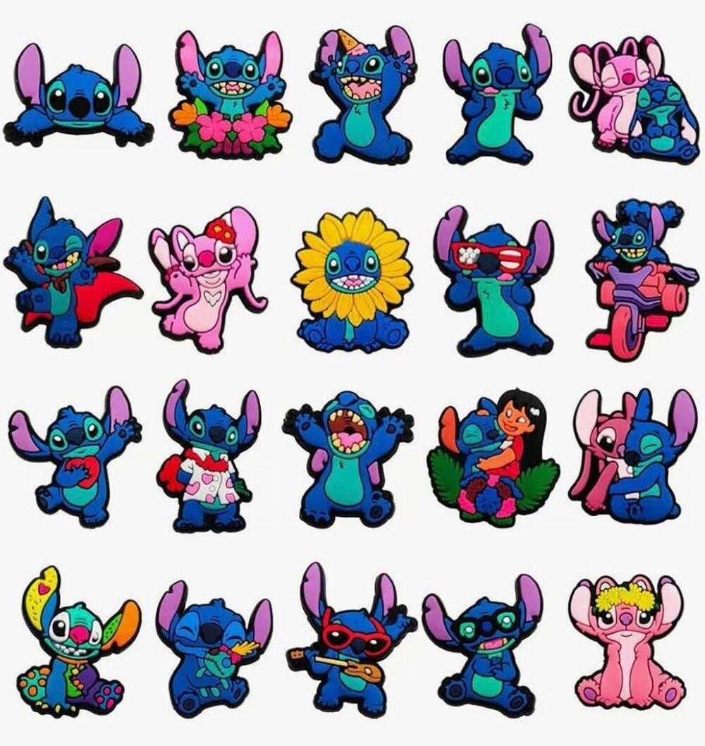 Stitch Shoe Charms